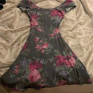 floral skater dress